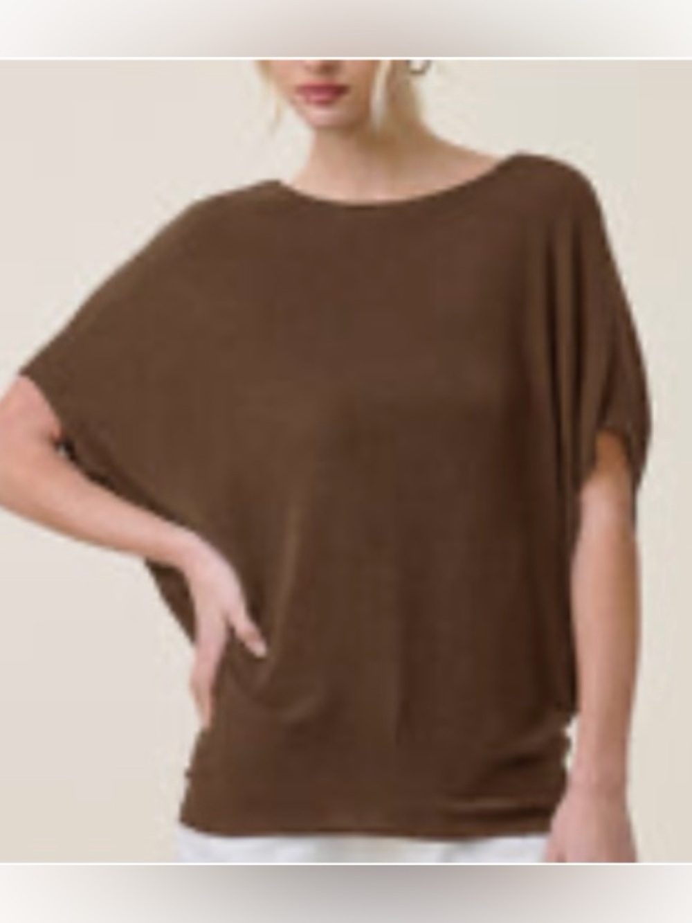 Charlotte Avery Dolman sleeve top